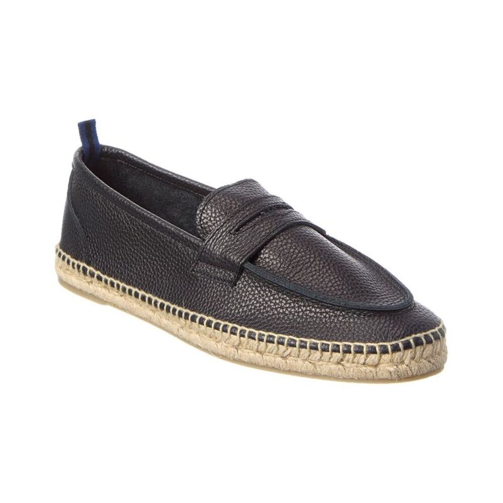 Castañer Nacho Leather Loafer, Black